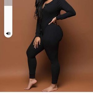 Onesie pajamas with back flap, new without tags